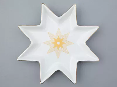 Подарочный набор форма Звезда рисунок Азур Золото арт. 81.31548.00.1