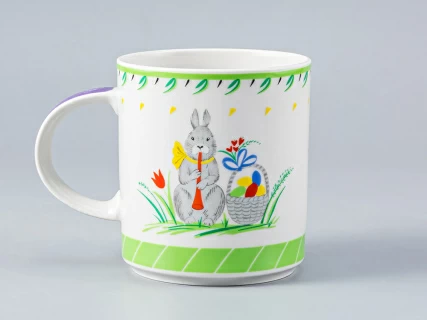 Кружка форма Стандарт рисунок Цветная Пасха, арт. 80.98860.00.1, 