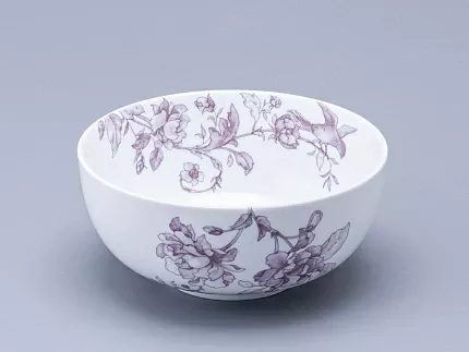 Салатник 160 мм форма Восточная Рисунок Monplaisir Violet, арт. 80.48341.00.1