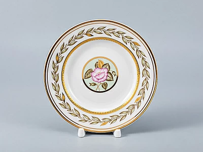 Сервиз чайный форма Гербовая рисунок Нефритовый фон, 6 персон 20 предметов, арт. 81.20900.00.1 Сервиз чайный форма Гербовая рисунок Нефритовый фон, 6 персон 20 предметов, арт. 81.20900.00.1