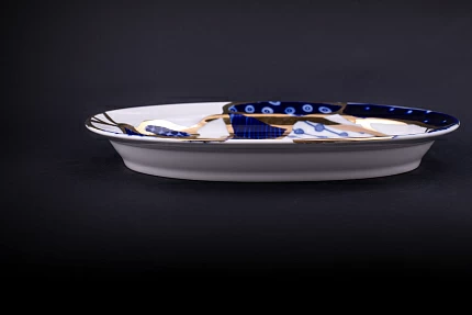 Блюдо Байкал 280 мм, на форме Молодежная, арт 60.14034.00.1