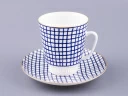Чашка с блюдцем 165 мл форма Майская рисунок Tweed, арт. 81.27368.00.1, 