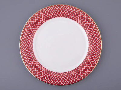 Тарелка плоская 270 мм форма Стандартная 2 рисунок №1 Скарлетт арт. 80.93390.00.1