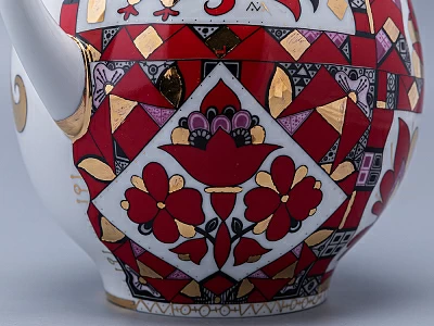 Чайник доливной Новгородский Красный конь 2450 мл арт. 80.00765.00.1