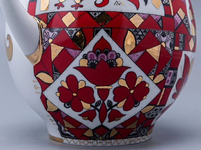 Чайник доливной Новгородский Красный конь 2450 мл арт. 80.00765.00.1, 