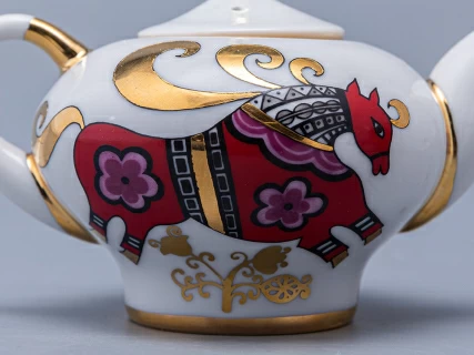 Чайник заварочный Новгородский Красный конь арт. 80.00766.00.1, 