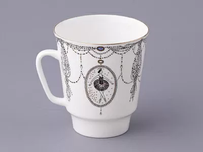 Трехпредметный комплект 165 мм форма Майская рисунок Балет Лебединое озеро арт. 81.17916.00.1