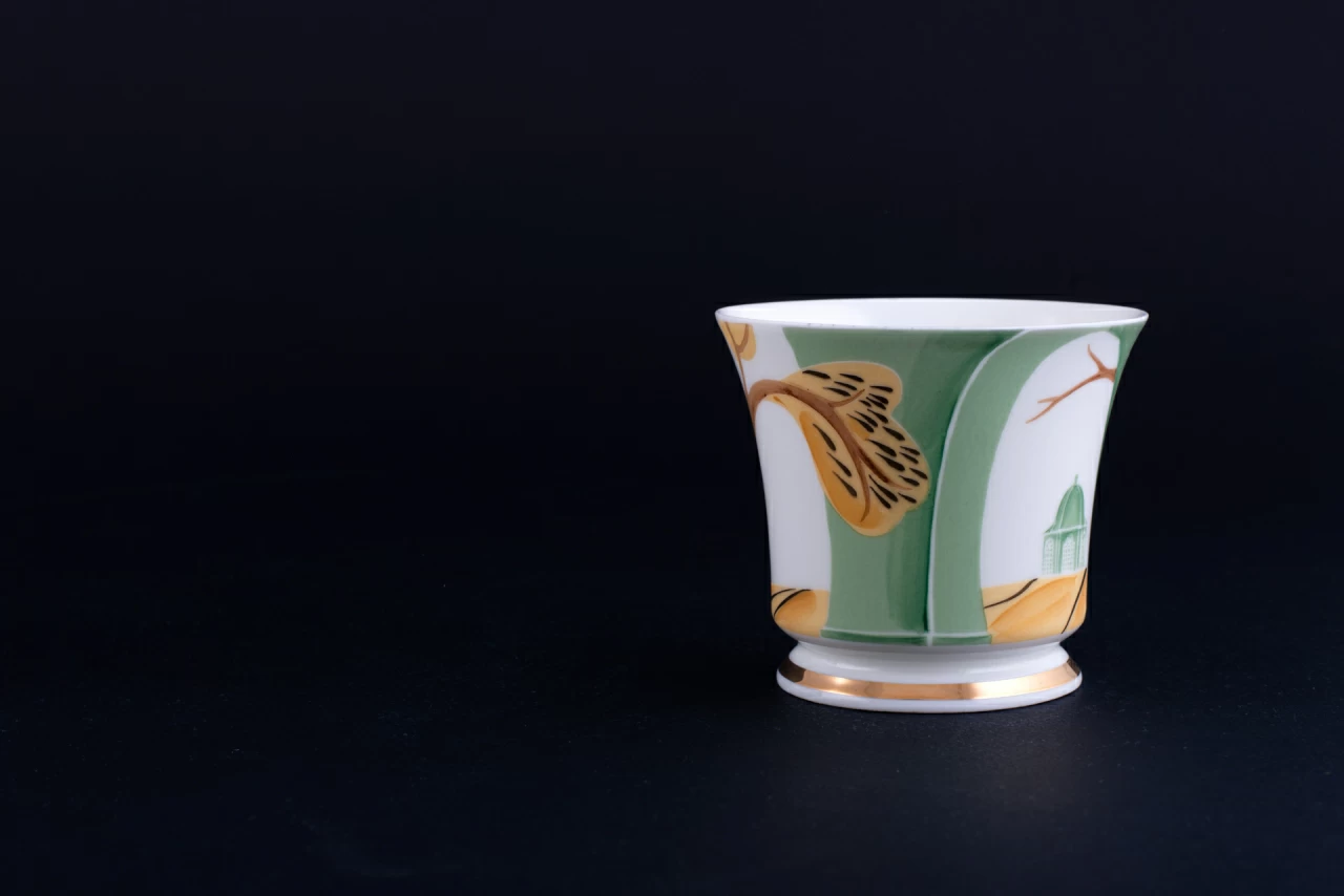 Чашка кофейная Воспоминание о Петродворце на форме Юлия, арт 60.06597.00.1, 