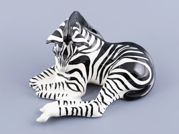 Скульптура Зебра больщой размер арт. 82.02814.00.1,  Скульптура Зебра больщой размер арт. 82.02814.00.1,