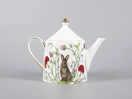 Чайник заварочный 780 мл форма Идиллия рисунок Сад Алисы арт. 80.42107.00.1