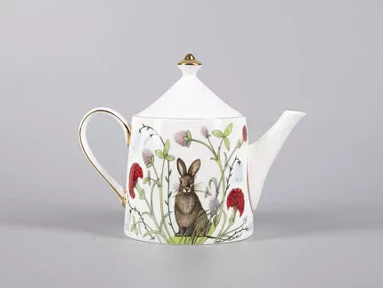 Чайник заварочный 780 мл форма Идиллия рисунок Сад Алисы арт. 80.42107.00.1