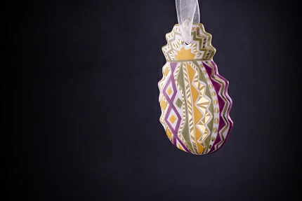 Елочная игрушка Ананас Экзотический, арт 60.14692.00.1