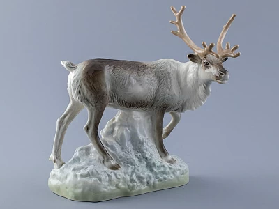 Скульптура форма Северный олень, арт. 82.41549.00.1
