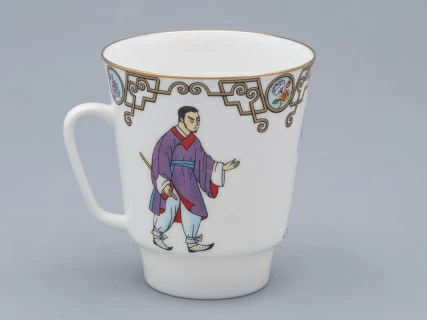 Трехпредметный комплект 165 мл форма Майская рисунок Балет Красный Мак арт. 81.31530.00.1, 