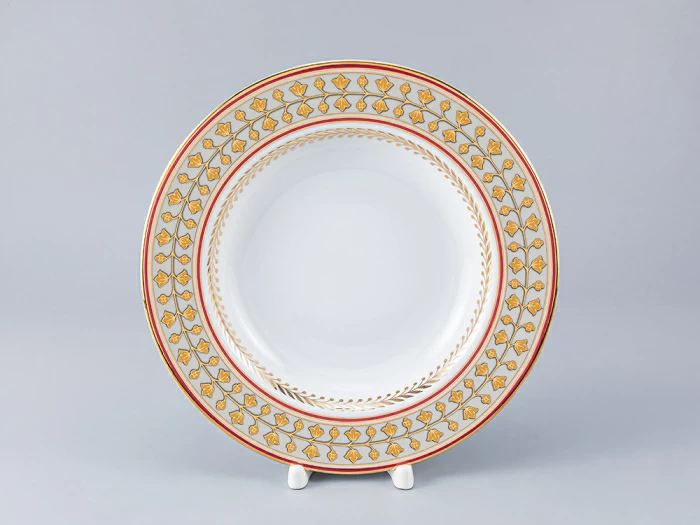 Тарелка глубокая 225 мм форма Европейская-2 рисунок Бельведер арт. 80.96533.00.1, 