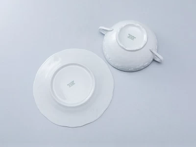 Чашка с блюдцем для бульона, форма California, арт 96.11248.00.1 Чашка с блюдцем для бульона, форма California, арт 96.11248.00.1