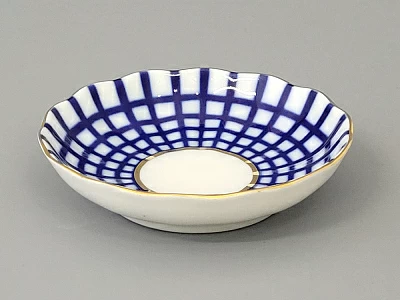 Розетка Тюльпан Кобальтовая клетка арт. 80.04059.00.1 Розетка Тюльпан Кобальтовая клетка арт. 80.04059.00.1