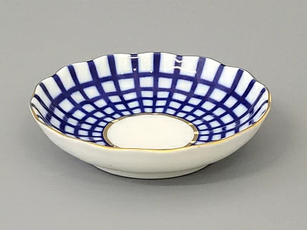 Розетка Тюльпан Кобальтовая клетка арт. 80.04059.00.1