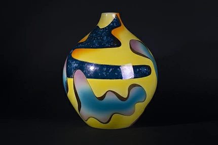 Ваза Наргиза на форме Круглая арт 60.13476.00.1 Ваза Наргиза на форме Круглая арт 60.13476.00.1