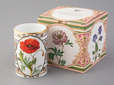 Бокал 400 мл в подарочной упаковке, форма Соло, рисунок Мак восточный, арт. 81.32713.00.1 Бокал 400 мл в подарочной упаковке, форма Соло, рисунок Мак восточный, арт. 81.32713.00.1