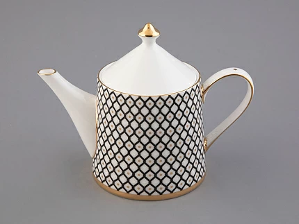 Сервиз чайный форма Идиллия рисунок Неро 1, на 4 персоны 10 предметов, арт. 81.32140.00.1 Сервиз чайный форма Идиллия рисунок Неро 1, на 4 персоны 10 предметов, арт. 81.32140.00.1