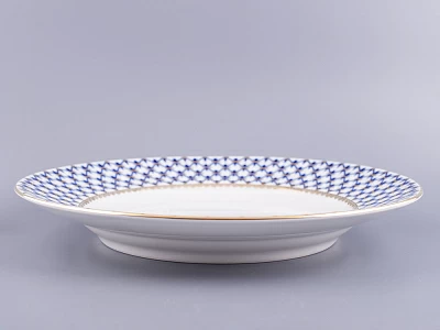 Блюдо круглое Молодежная Кобальтовая сетка 300 мм арт. 80.06933.00.1