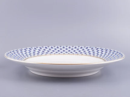 Блюдо круглое Молодежная Кобальтовая сетка 300 мм арт. 80.06933.00.1