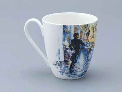 Бокал форма Вариации 450 мл рисунок Бал Пушкинских героев, арт 80.01237.00.1