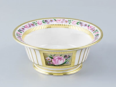 Салатник двухпорционный форма Александрия рисунок Воспоминание арт. 80.58184.00.1