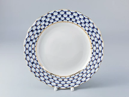 Тарелка Тюльпан Кобальтовая сетка 240 мм арт. 80.50012.00.1 Тарелка Тюльпан Кобальтовая сетка 240 мм арт. 80.50012.00.1