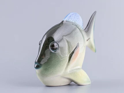 Скульптура форма Рыба-бабочка малого размера рисунок Зеленый, арт. 82.50094.00.1