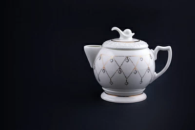 Сливочник 260 мл., форма Жемчужина, рисунок жемчуг арт 60.10817.00.1