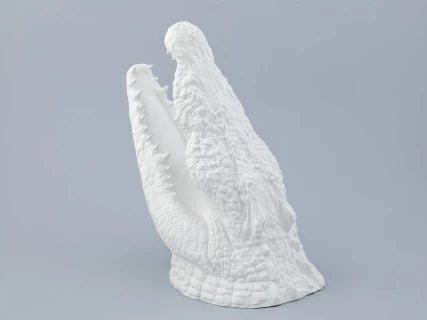 Подарочный набор Крокодил голова и хвост, рисунок Белый, арт. 81.32755.00.1, 