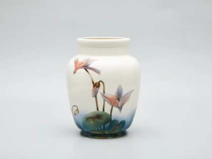 Ваза рисунок Цикламен, форма Китайская малого размера, арт 80.63514.00.1, 