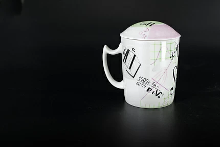 Бокал с крышкой Формула, на форме Снежное утро, арт 61.20995.00.1