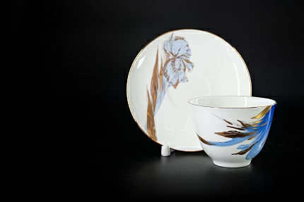 Чашка с блюдцем Любимые Цветы Модерна 5, на форме Весенняя, арт 61.21001.00.1