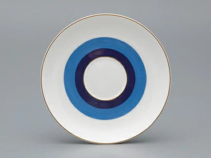 Чашка с блюдцем чайная форма Весенняя 2 рисунок Виола 1, арт. 81.34138.00.1, 