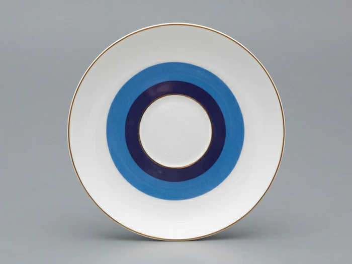 Чашка с блюдцем чайная форма Весенняя 2 рисунок Виола 1, арт. 81.34138.00.1, 