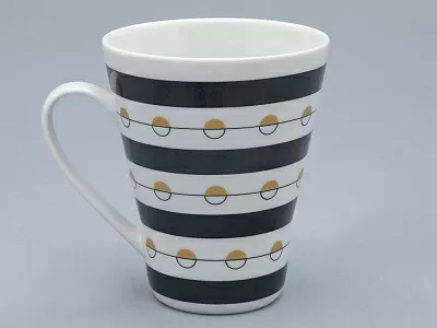 Бокал форма Колокол рисунок Балтийский берег 3, арт 80.45176.00.1