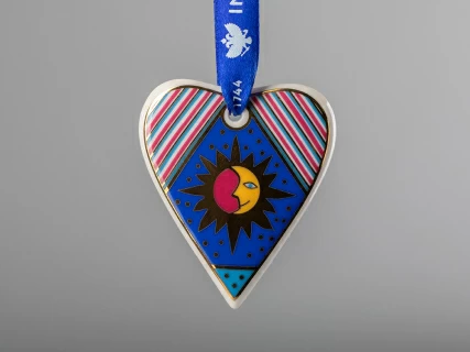 Подарочный набор Ёлочная игрушка Сердечко 1 Колядки арт. 81.31014.00.1, 