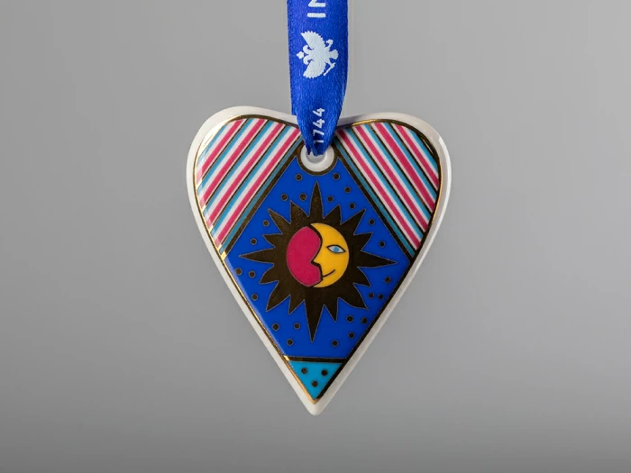 Подарочный набор Ёлочная игрушка Сердечко 1 Колядки арт. 81.31014.00.1, 