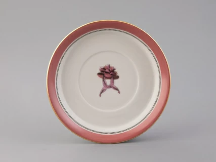 Чашка с блюдцем чайная 220 мл форма Гербовая рисунок Modes de Paris 1827 арт. 81.25413.00.1, 