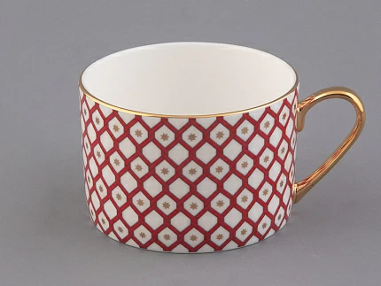 Чашка чайная 250 мл форма Идиллия рисунок Скарлетт 1, арт. 80.93392.00.1 Чашка чайная 250 мл форма Идиллия рисунок Скарлетт 1, арт. 80.93392.00.1