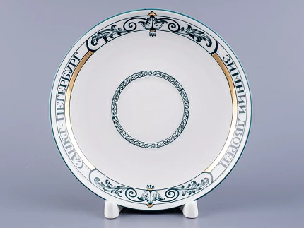 Чашка с блюдцем чайная 220 мл форма Банкетная рисунок Зимний дворец арт.  81.15309.00.1