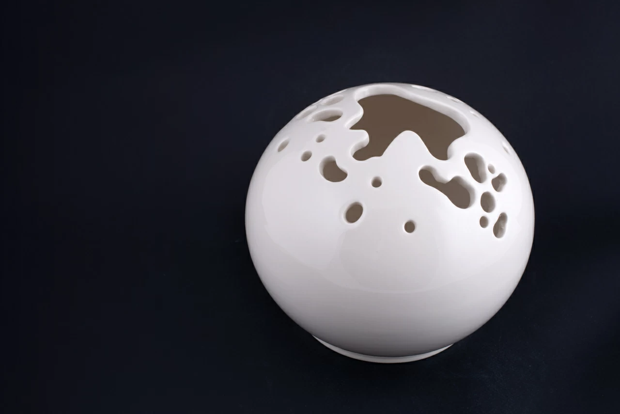 Ваза на форме Снежок, арт 60.13483.00.1,  Ваза на форме Снежок, арт 60.13483.00.1,