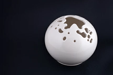 Ваза на форме Снежок, арт 60.13483.00.1 Ваза на форме Снежок, арт 60.13483.00.1