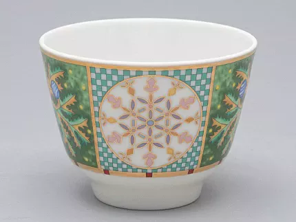 Чашка с блюдцем чайная 350 мл форма Подарочная рисунок Морозный январь арт. 81.31749.00.1