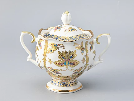 Сервиз кофейный форма Наташа рисунок Фантастические бабочки, 6 персон 20 предметов, арт. 81.20931.00.1