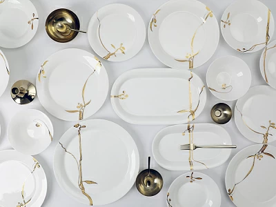 Сервиз столовый на 6 персон, 24 предметов, форма Юлиана, рисунок Лидия, арт 81.33227.00.1