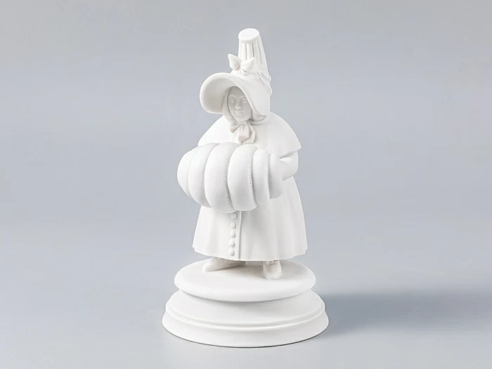 Скульптура Шестой гость Белый арт. 82.64921.00.1, 